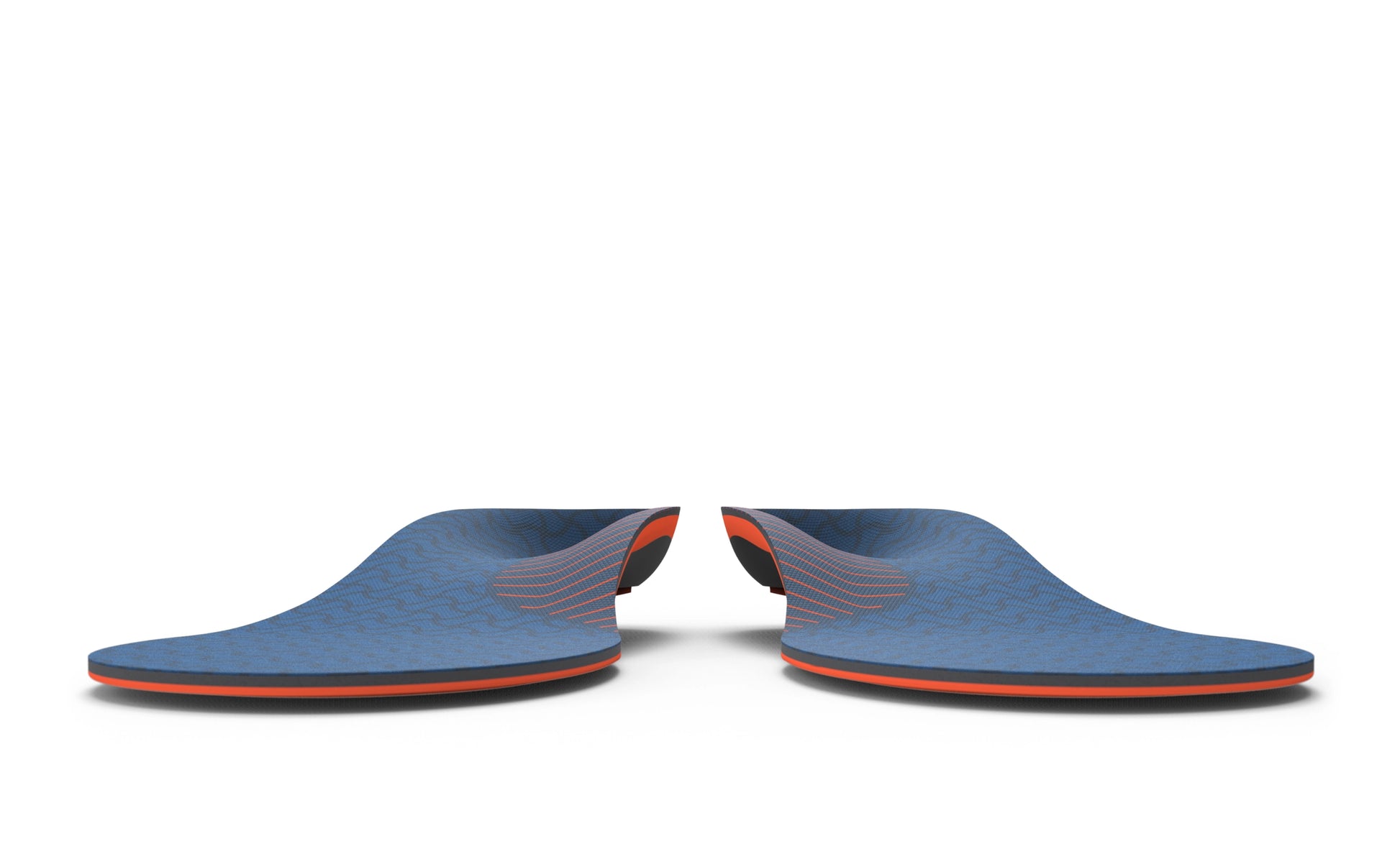 A pair of Superfeet Work Cushion Insole against a white background. 